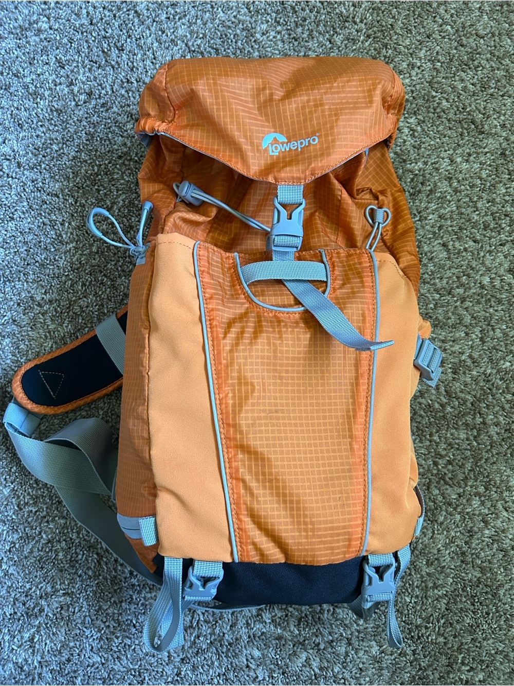 Lowepro Orange Outdoor Camera Backpack